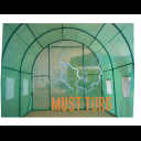 Film greenhouse with steel frame 200x200x300cm