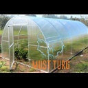 Greenhouse 200x210x400cm polycarbonate 4mm