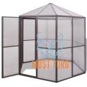 Greenhouse 6-cornered 6x120x235cm