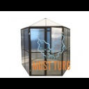 Greenhouse 6-cornered 6x120x235cm