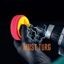 Headlight glass polishing pad 80mm M14