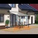 Varikatus terrassile Olympia 3X3 hall kirgas