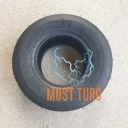 Lawn tractor tire 16X6.50R8 10PR BKT LG RIB TL