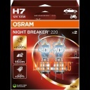 Autopirn H7 Night Breaker +220% 2tk pakendis 12V Osram
