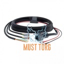 Additional light wiring kit for 2 lights with DT4 12V 25A 2X120W Philips