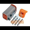 4-pin female connector 0.5-1.5mm DT4