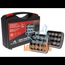 Haagise juhtmevabade tagatulede komplekt 12-24V Optibeam Dark Phantom ECE R148 R10
