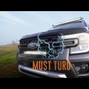 High beam kit Ford Ranger Limited 2023- Lazer Triple-R 1250 Elite+