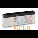 Väikeseadme aku 2.3Ah 12V 178x34x64mm NP2.3-12 Yuasa