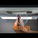 Indoor light with 1000mAh battery and motion sensor 230x41x9mm