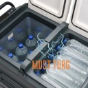 Autokülmik kompressoriga 58L 12V/24V/220V Big Doubel