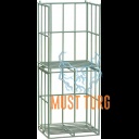 Metal cage / shelf 1600x2000x1300mm used