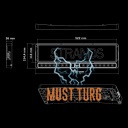 Strands Nuuk E-Line Duo Black 110W 9-36W 9000lm Ref.20+20 ECE R10 R149