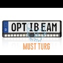 Additional light with license plate 120W 9-36V 9200lm Ref.20+20 ECE R10 R149 Optibeam