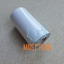 Self-adhesive protective film light gray 25x1000cm 80my