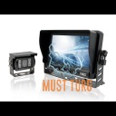 Parking camera set with 7" monitor 12-24V Full HD