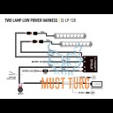 Harness Lazer for lights with switch T2R / ST4 / R750 / R1000