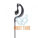Headphones with microphone with 2-pin Midland plug PNI HF32