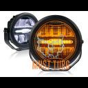 High beam Optibeam Savage 7 with parking light 50W 9-36V Ref.37.5 6200lm R112 R10 R7