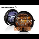 High beam Optibeam Savage 9 with parking light 60W 9-36V Ref.45 7200lm R112 R10 R7