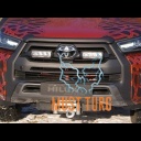 High beam kit Toyota Hilux INVINCIBLE-X 2021- Lazer Tripel-R 750 Elite Gen2