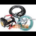 Refueling pump with gun for diesel fuel 24V 150W 40L / min