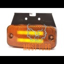 Side light with turn signal yellow 12-24V E-certificate. 114.4x54.2x22.3mm