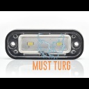 Number plate light 12-24V 80x30x10mm IP68 ECE SAE DOT