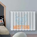 Oil radiator Atlantic Accessio Digital2 1000W IP24 with wall mounting