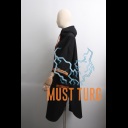 Poncho Black Market size M