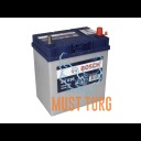 Car battery 40Ah 330A 187x127x227mm - / + Bosch S4 0092S40180