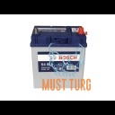 Car battery 40Ah 330A 187x127x227mm - / + Bosch S4 0092S40180