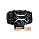 Kaugtuli märgutulega Strands Dark Knight Insane 112W 9-36V 12000lm Ref.45 ECE R112 R65 R10 R7