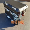BMW aluminum case left black 77412472173