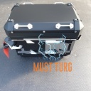 BMW aluminum case right black 77412472174