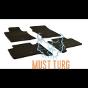 Rubber mats Toyota LC120 / LC150 02-19