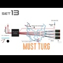 Juhtmetekomplekt DT4x3 CAN 12-24V 3x145W 24V 3x250W