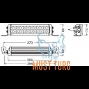 Kaugtuli Osram Lightbar VX250-CB 30W 2100lm Ref.12.5 ECE R112 R10