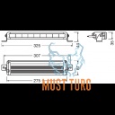Kaugtuli Osram Lightbar VX250-SP 27W 1500lm Ref.30 ECE R112 R10