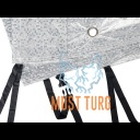 Motorcycle cover 3 layers with reflector size XL 245x105x125cm