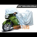 Motorcycle cover 3 layers with reflector size XXL 265x105x125cm